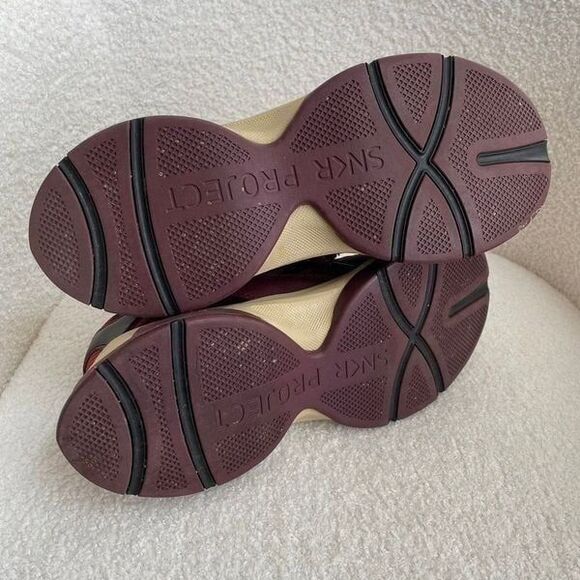 SNKR Project Park Avenue Casual Shoes Mens 9 42 Wine Camo - Picture 7 of 10